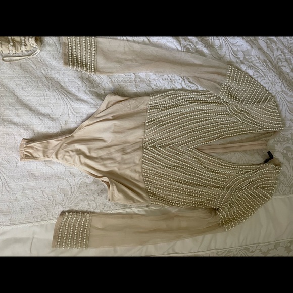 Peace & Love Missguided pearl bodysuit - Picture 6 of 7